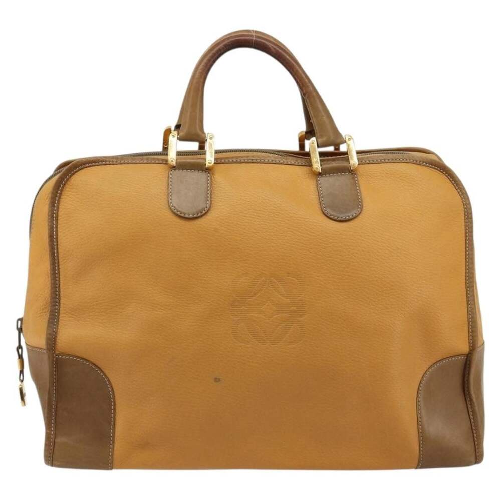 Loewe Anagram Amazona 40 Handbag Beige